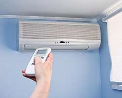 Manutenção corretiva de sistema de ar condicionado