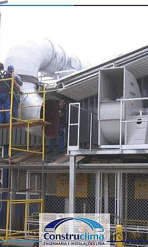 Sistema de Ventilação e Exaustão Industrial