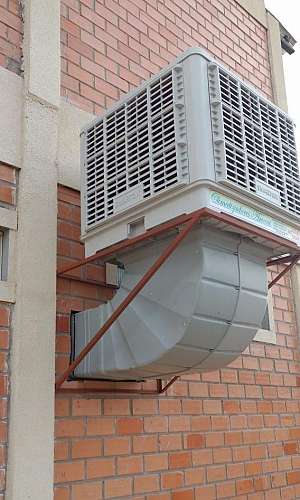 ventilador climatizador de parede
